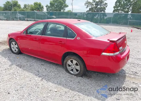2009 Chevrolet Impala Lt из США, поврежденный, VIN 2G1WT57K791207968